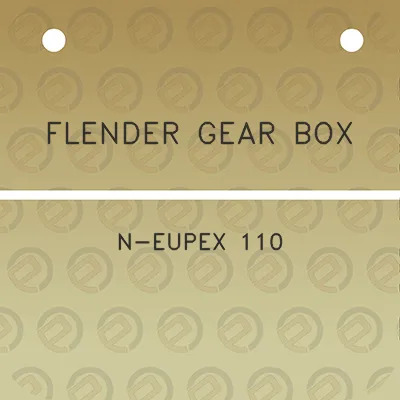 flender-gear-box-n-eupex-110