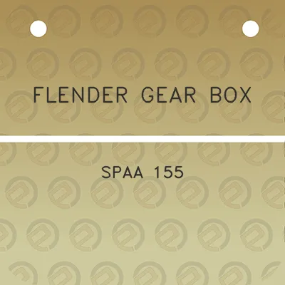 flender-gear-box-spaa-155