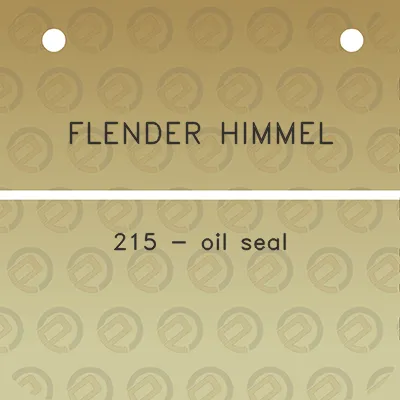 flender-himmel-215-oil-seal