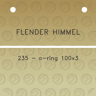 flender-himmel-235-o-ring-100x3