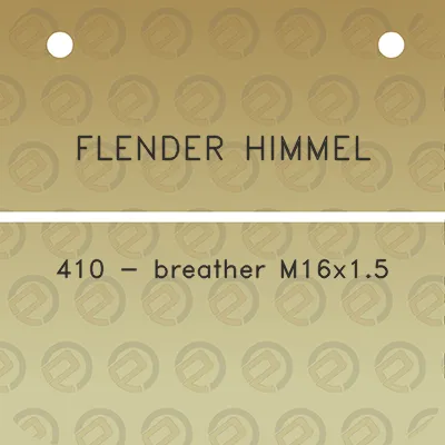 flender-himmel-410-breather-m16x15