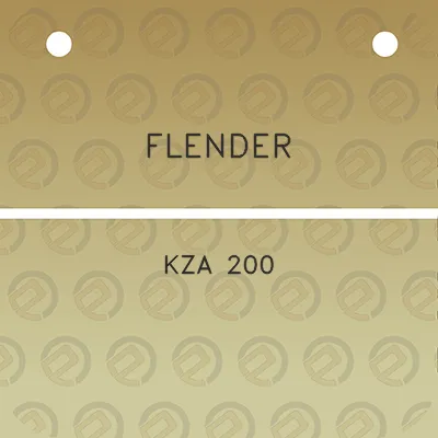 flender-kza-200