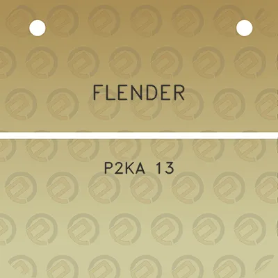 flender-p2ka-13