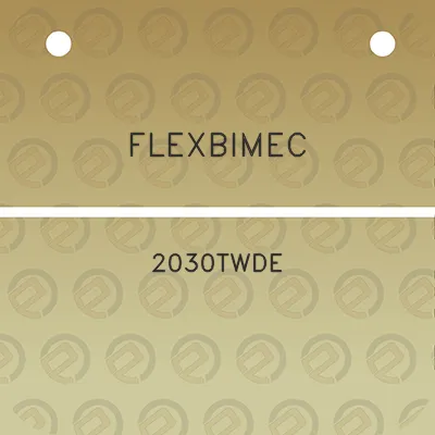 flexbimec-2030twde