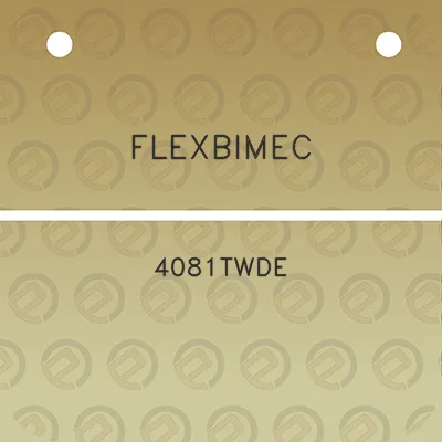 flexbimec-4081twde