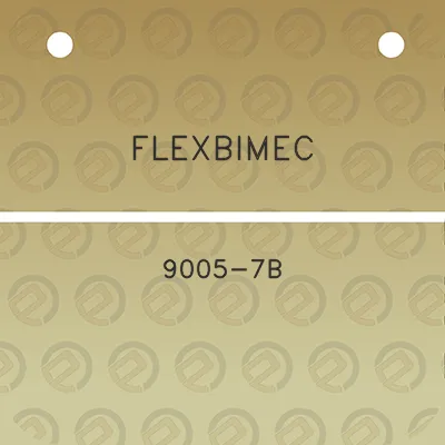 flexbimec-9005-7b