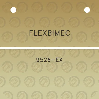 flexbimec-9526-ex