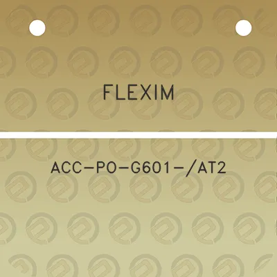 flexim-acc-po-g601-at2