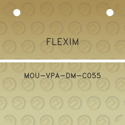 flexim-mou-vpa-dm-c055