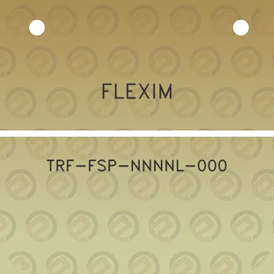 flexim-trf-fsp-nnnnl-000