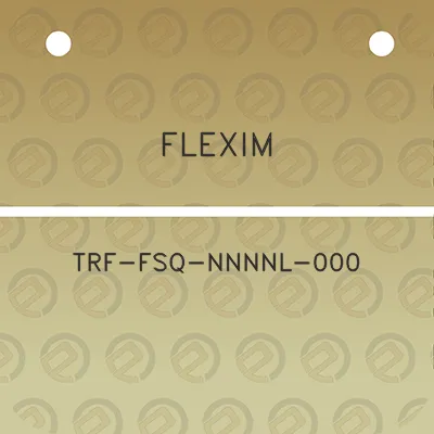 flexim-trf-fsq-nnnnl-000