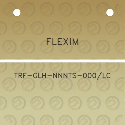 flexim-trf-glh-nnnts-000lc