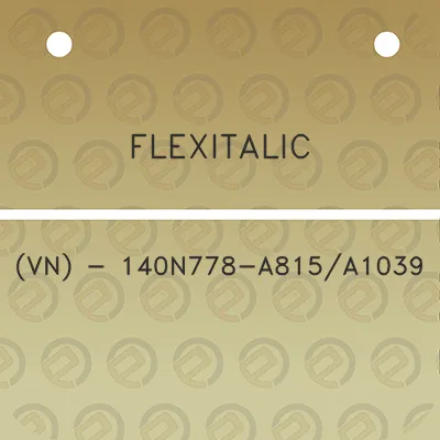 flexitalic-vn-140n778-a815a1039