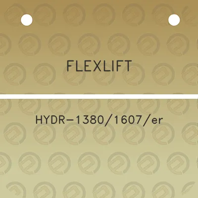 flexlift-hydr-13801607er