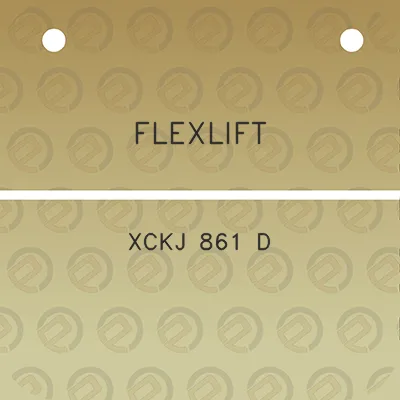 flexlift-xckj-861-d