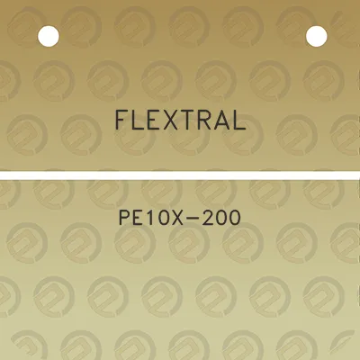 flextral-pe10x-200