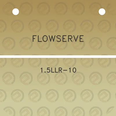 flowserve-15llr-10