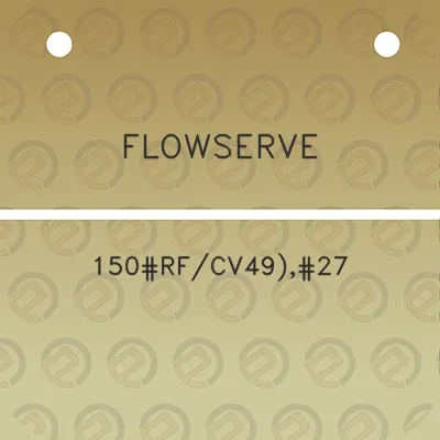 flowserve-150rfcv4927