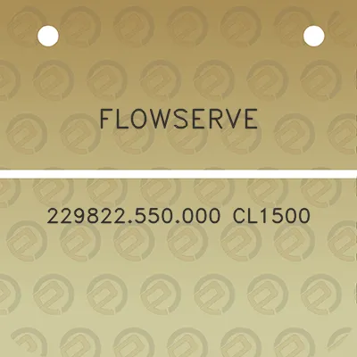 flowserve-229822550000-cl1500