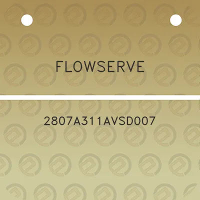 flowserve-2807a311avsd007