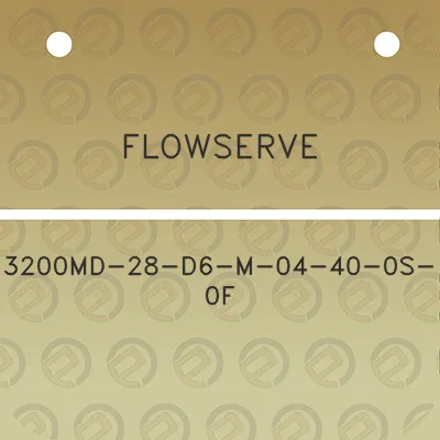 flowserve-3200md-28-d6-m-04-40-0s-0f