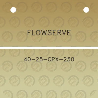 flowserve-40-25-cpx-250