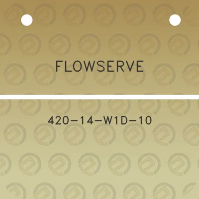 flowserve-420-14-w1d-10