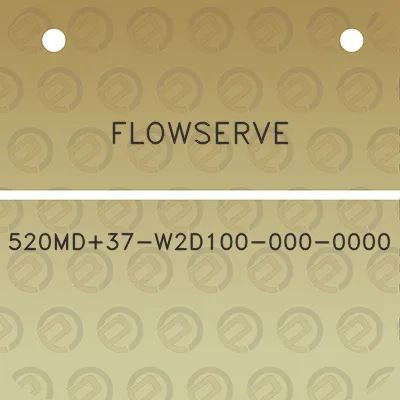 flowserve-520md37-w2d100-000-0000