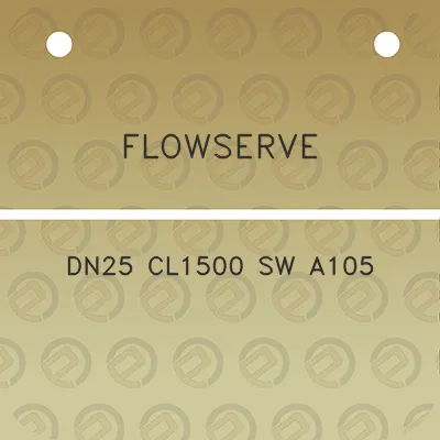 flowserve-dn25-cl1500-sw-a105