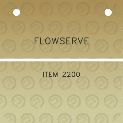 flowserve-item-2200