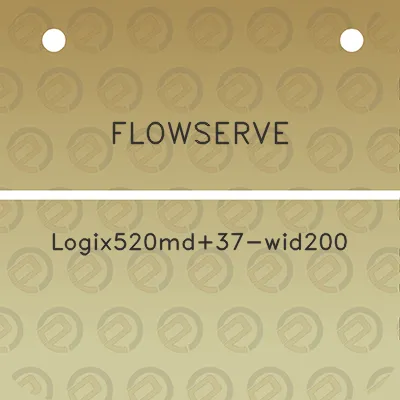 flowserve-logix520md37-wid200