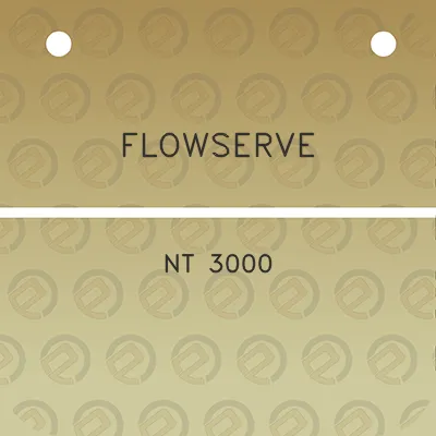 flowserve-nt-3000