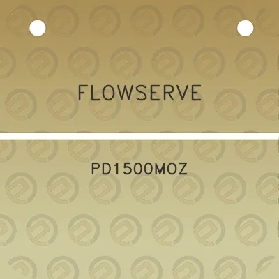 flowserve-pd1500moz