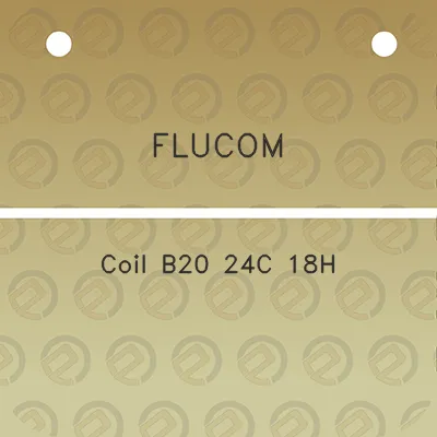 flucom-coil-b20-24c-18h