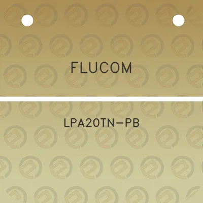 flucom-lpa20tn-pb