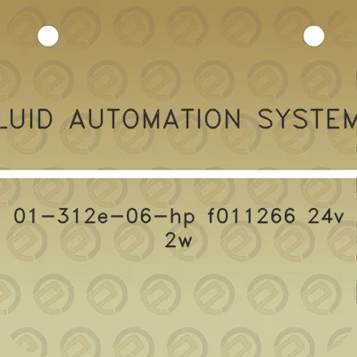 fluid-automation-systems-01-312e-06-hp-f011266-24v-2w