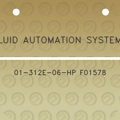 fluid-automation-systems-01-312e-06-hp-f01578