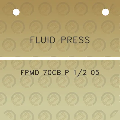 fluid-press-fpmd-70cb-p-12-05