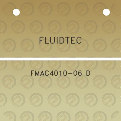 fluidtec-fmac4010-06-d