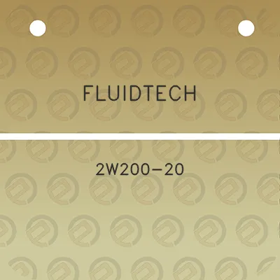 fluidtech-2w200-20