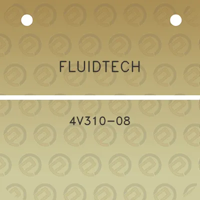 fluidtech-4v310-08