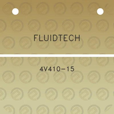 fluidtech-4v410-15