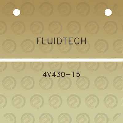 fluidtech-4v430-15