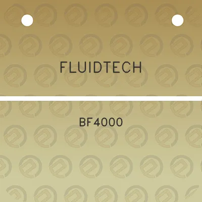 fluidtech-bf4000