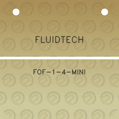 fluidtech-fof-1-4-mini