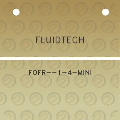 fluidtech-fofr-1-4-mini