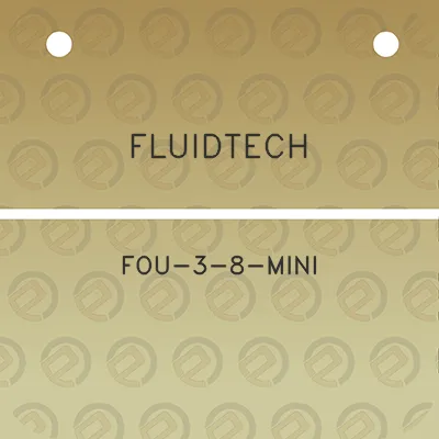 fluidtech-fou-3-8-mini