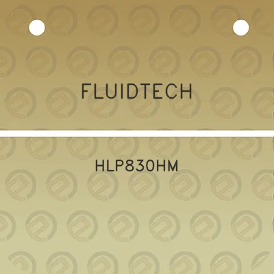 fluidtech-hlp830hm