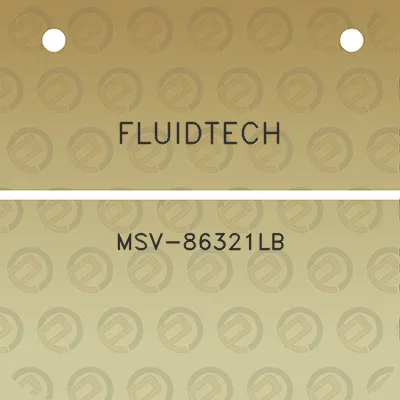 fluidtech-msv-86321lb