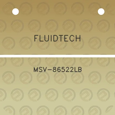 fluidtech-msv-86522lb